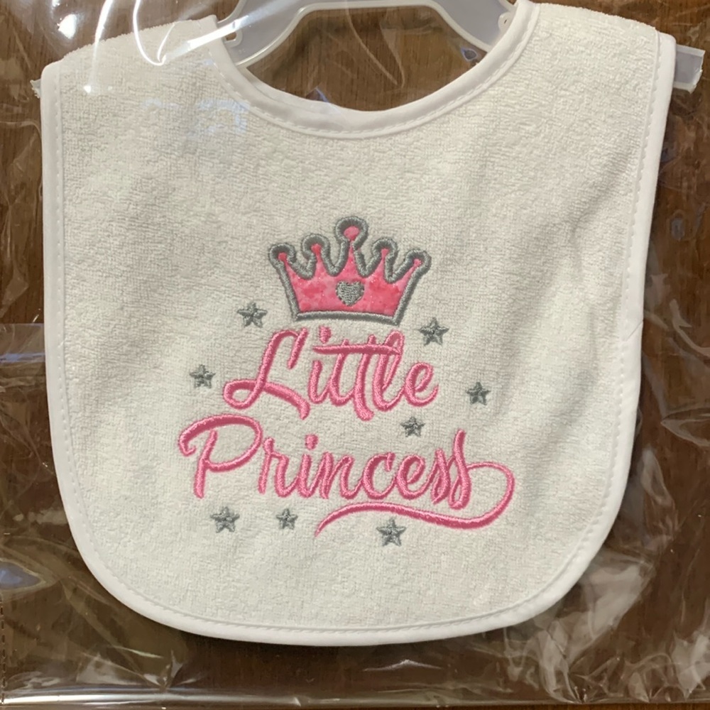 Embroidered Baby Bib